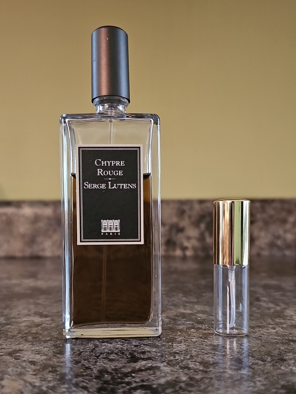5 ML Sample CHYPRE ROUGE by Serge Lutens Perfume EDP Vintage Original